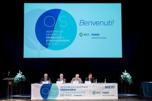 BCC Fano, Assemblea 2024, Il palco