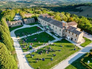 Villa del Balì dall'alto_Ph. Archivio BCC Fano, Giovanni Furlani