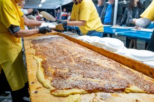 Preparazione polenta pro loco San Costanzo