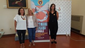 Settimana Africana regionale_Fano. Da sinistra Raffaella Nannini, Lucia Tarsi e Fioralba Hoxha