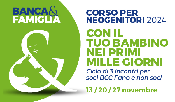 BCC FANO - Banca e Famiglia - CORSO NEOGENITORI